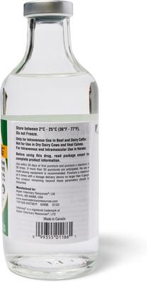 Show full view: Vetameg (flunixin meglumine) Injectable for Horses & Livestock, 50mg/mL, 250-mL vial slide 2 of 3