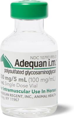 Adequan Equine (polysulfated glycosaminoglycan) Injectable for Horses, 100mg/mL