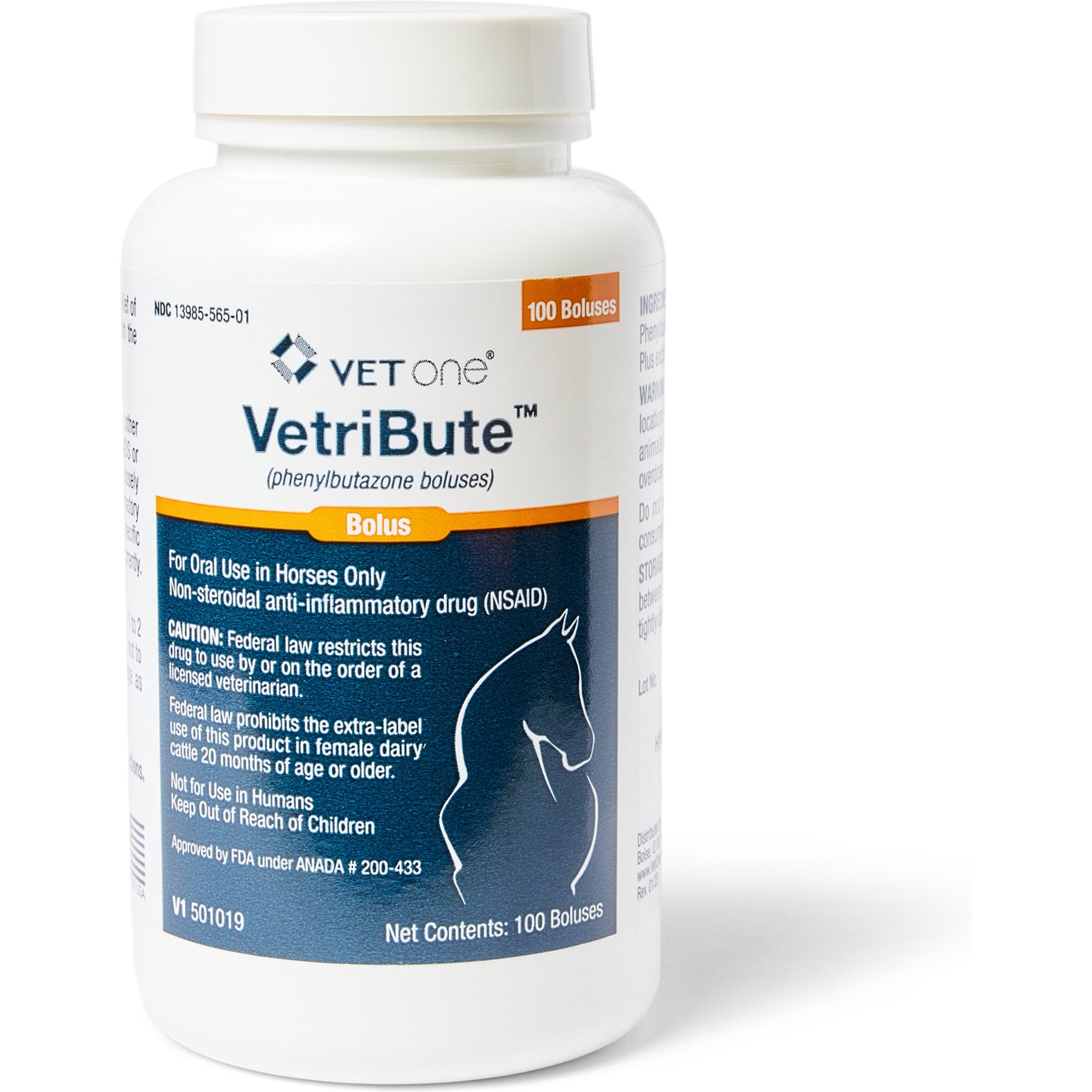 Phenylbutazone Bolus (Generic) Tablets for Horses, 1-g, 60 tablets