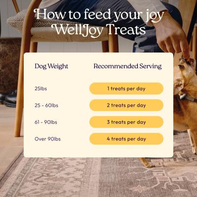 Show full view: WellJoy Immune + GutBoost Chicken Grain-Free Soft & Chewy Dog Treats, 7.4-oz pouch, 30 count slide 8 of 11