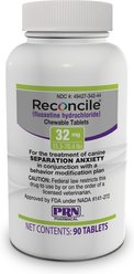 Reconcile (fluoxetine hydrochloride) Tablets for Dogs, 32-mg, 90 tablets