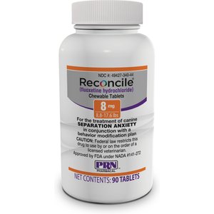 Reconcile (fluoxetine hydrochloride) Tablets for Dogs, 8-mg, 90 tablets