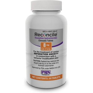 Reconcile (fluoxetine hydrochloride) Tablets for Dogs, 8-mg, 30 tablets
