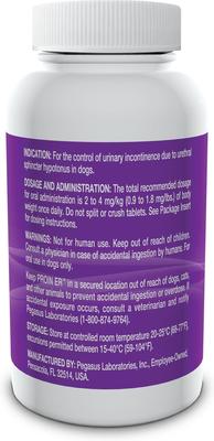 Show full view: PROIN ER (phenylpropanolamine hydrochloride extended-release tablets) for Dogs, 74-mg, 1 tablet slide 2 of 7