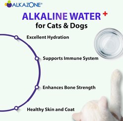 Alkazone Alkaline Water Drops Supplement for Dogs & Cats, 1.25-fl oz bottle slide 2 of 7