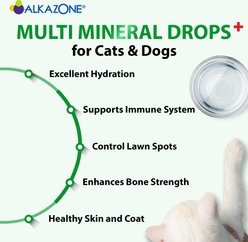Alkazone Alkaline Multi Mineral Drops Supplement for Dogs & Cats, 1.25-fl oz bottle slide 2 of 7