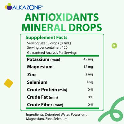 Show full view: Alkazone Alkaline Multi Mineral Drops Supplement for Dogs & Cats, 1.25-fl oz bottle slide 8 of 8