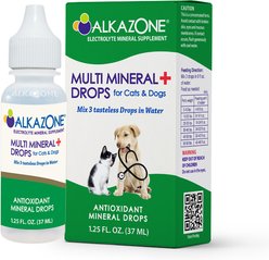 Alkazone Alkaline Multi Mineral Drops Supplement for Dogs & Cats, 1.25-fl oz bottle slide 1 of 7