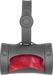 Ubbi Retractable Dog Poop Bag Holder & Dispenser, Charcoal