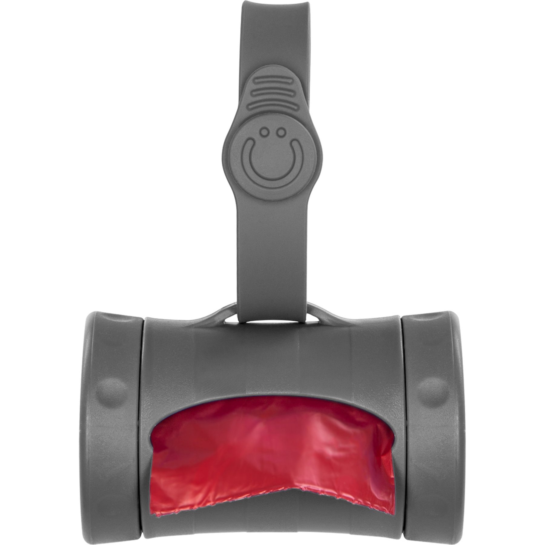 Ubbi Retractable Dog Poop Bag Holder & Dispenser, Charcoal