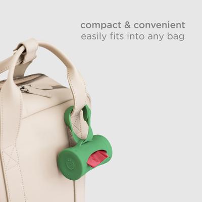 Show full view: Ubbi Retractable Dog Poop Bag Holder & Dispenser, Green slide 7 of 7