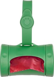 Ubbi Retractable Dog Poop Bag Holder & Dispenser, Green