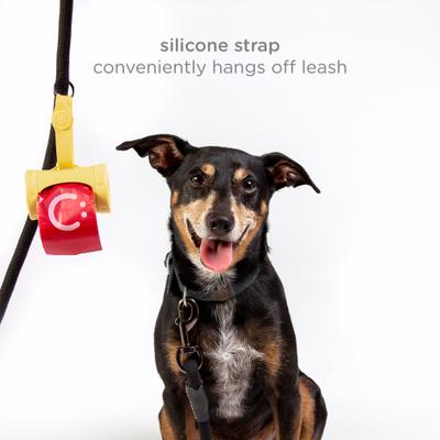 Show full view: Ubbi Retractable Dog Poop Bag Holder & Dispenser, Yellow slide 4 of 6