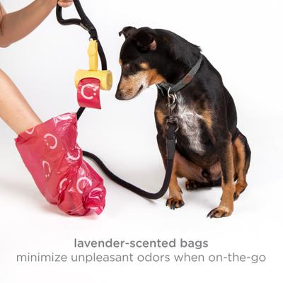 Show full view: Ubbi Retractable Dog Poop Bag Holder & Dispenser, Yellow slide 5 of 6