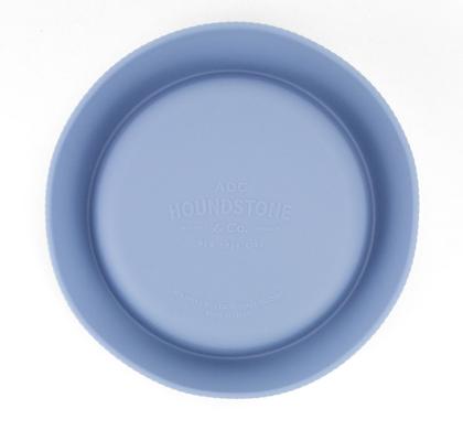 Show full view: ADC Houndstone & Co. Non-Skid Silicone BPA-Free Cat Bowl, Sky Blue, 6-oz slide 4 of 5