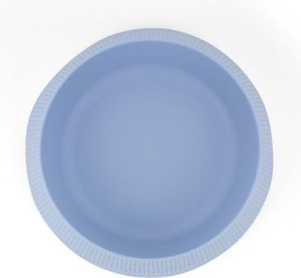 Show full view: ADC Houndstone & Co. Non-Skid Silicone BPA-Free Cat Bowl, Sky Blue, 6-oz slide 3 of 5