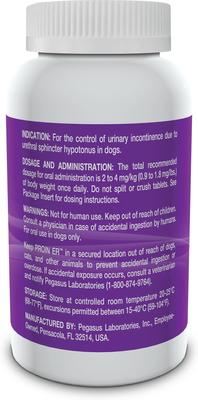 Show full view: PROIN ER (phenylpropanolamine hydrochloride extended-release tablets) for Dogs, 145-mg, 90 tablets slide 2 of 7