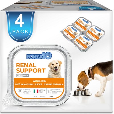 Forza10 Forza10 Actiwet Renal Support Wet Dog Food, 3.5-oz can, case of 4