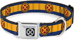 Buckle-Down Marvel Comics X Men Cyclops Utility Strap Dog Collar, Large: 20 to 31-in neck, 1.5-in wide