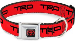 Buckle-Down Toyota Racing Development Logo Dog Collar, Red/Black, Large: 15 to 24-in neck, 1-in wide