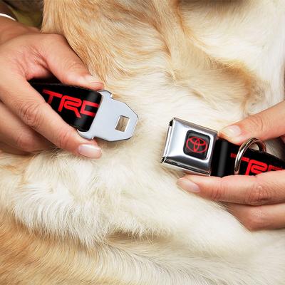 Show full view: Buckle-Down Toyota Racing Development Logo Dog Collar, Black/Red, Large: 15 to 24-in neck, 1-in wide slide 8 of 8