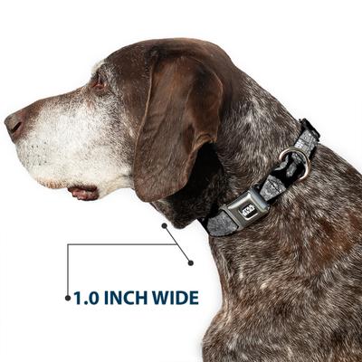 Show full view: Buckle-Down Star Wars Star Wars Ships & Vehicles Dog Collar, Large: 20 to 31-in neck, 1.5-in wide slide 6 of 8