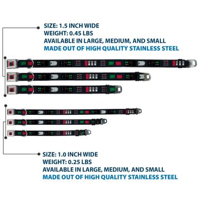 Show full view: Buckle-Down Star Wars Darth Vader Utility Belt Dog Collar, Small: 13 to 17-in neck, 1.5-in wide slide 3 of 8