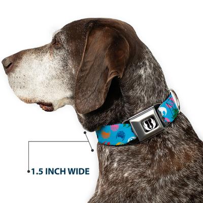 Show full view: Buckle-Down Star Wars Jedi Order & Rebel Alliance Icons Scattered Dog Collar, Medium: 16 to 23-in neck, 1.5-in wide slide 7 of 8
