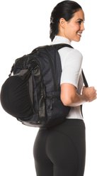 Kerrits EQ Equestrian Horse Tack Care Backpack, Black Chevron Bits