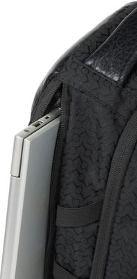 Show full view: Kerrits EQ Equestrian Horse Tack Care Backpack, Black Chevron Bits slide 8 of 9