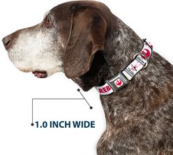 Buckle-Down Star Wars Rebel Pilot Rebel Alliance Insignia X Wing Fighter Dog Collar, Small: 13 to 17-in neck, 1.5-in wide slide 2 of 8