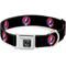 Show in main carousel: Buckle-Down Grateful Dead Steal Your Face Repeat Dog Collar, Medium: 11 to 16.5-in neck, 1-in wide slide 1 of 9