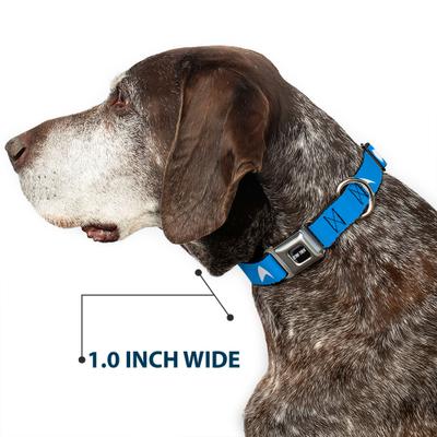 Show full view: Buckle-Down CBS Studios Inc. Star Trek Starfleet Insignia Dog Collar, Blue, Small: 9.5 to 13-in neck, 1-in wide slide 6 of 8