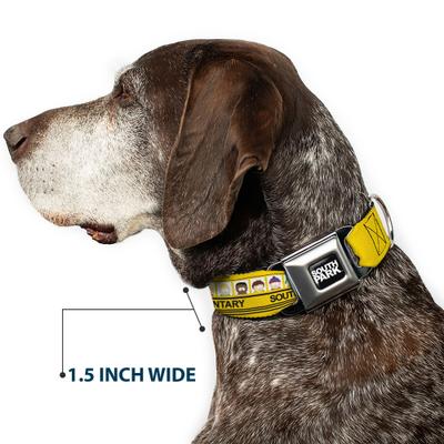 Show full view: Buckle-Down Comedy Central South Park Elementary School Bus Characters Pose Dog Collar, Medium: 11 to 16.5-in neck, 1-in wide slide 7 of 8