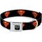 Show in main carousel: Buckle-Down DC Comics Superman Shield Dog Collar, Black, Small: 13 to 17-in neck, 1.5-in wide slide 1 of 8