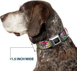 Buckle-Down DC Comics Supergirl Tattoo Scene Dog Collar, Small: 13 to 17-in neck, 1.5-in wide slide 2 of 9