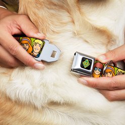 Buckle-Down Scooby Doo Character Faces Dog Collar, Small: 9.5 to 13-in neck, 1-in wide slide 2 of 8