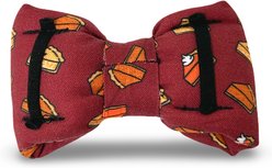 Slobber Threads Christmas Pie Season Dog Bowtie slide 2 of 2