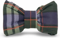 Slobber Threads Christmas Dapper Plaid Dog Bowtie