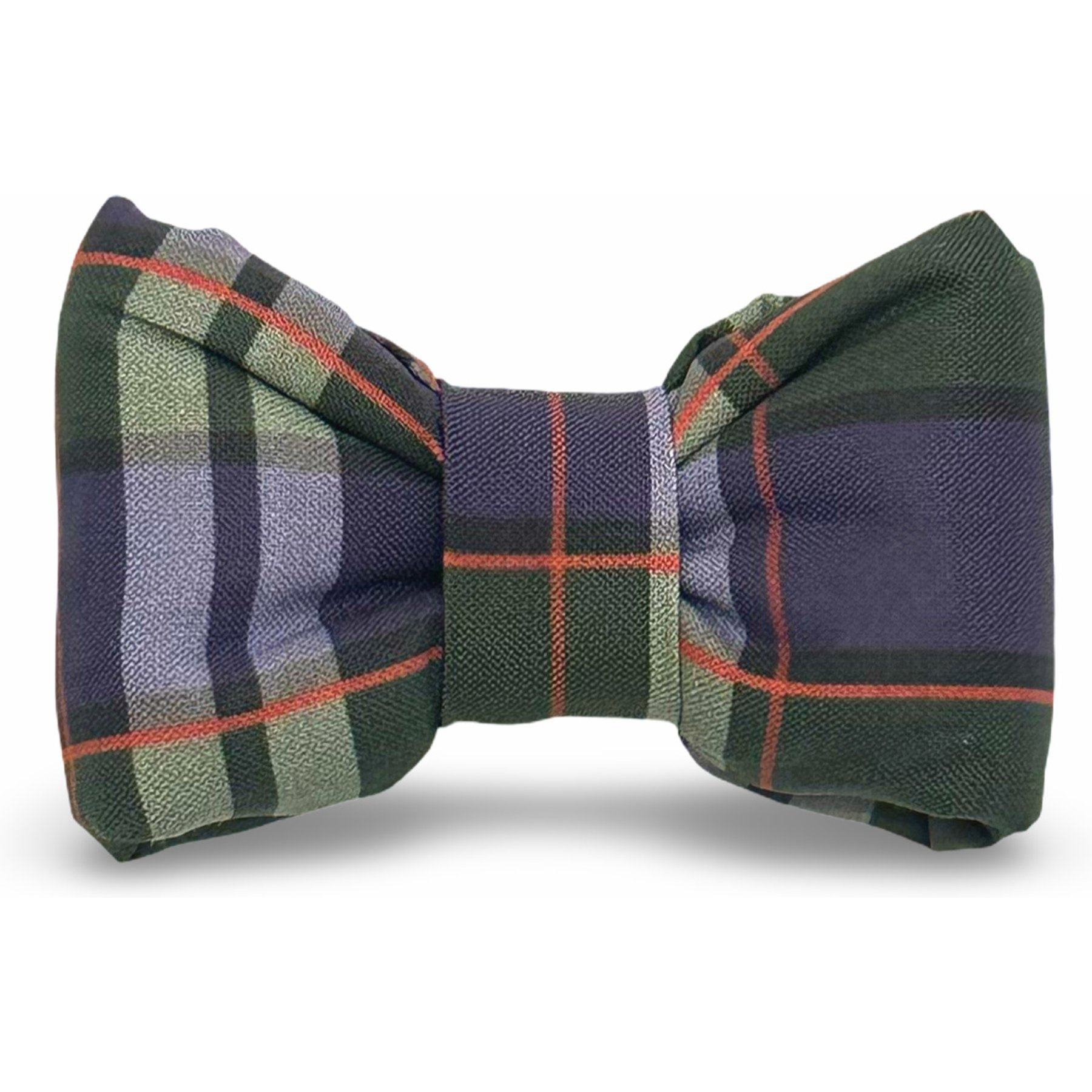 Slobber Threads Christmas Dapper Plaid Dog Bowtie