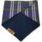 Show in main carousel: Slobber Threads Christmas Dapper Plaid Dog Bandana, Small slide 3 of 4