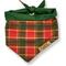 Show in main carousel: Slobber Threads Christmas Tartan Holiday Dog Bandana, Small slide 1 of 4