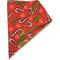 Show in main carousel: Slobber Threads Christmas Candy Canes Dog Bandana, Small slide 3 of 5
