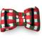 Show in main carousel: Slobber Threads Christmas Christmas Gingham Dog Bowtie slide 2 of 2