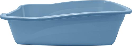 Show full view: Van Ness Cat Litter Pan, Blue, Large slide 3 of 10