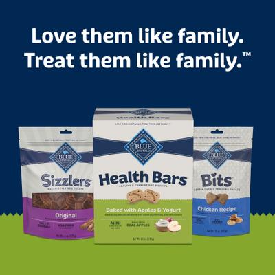 Show full view: Blue Buffalo Health Bars Apple & Yogurt Mini Dog Treats, 2-lb box slide 9 of 11