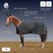 Show in main carousel: Equinavia Vinter Thermal Horse Stable Blanket, Black, 76-in slide 3 of 9