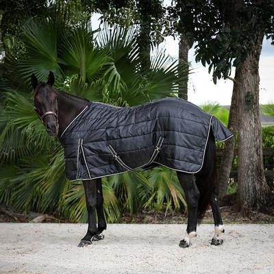 Show full view: Equinavia Norse Gusseted 100g Horse Stable Blanket, Black, 66-in slide 2 of 9