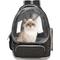 Show in main carousel: Niubya Space Capsule Astronaut Carrier Backpack for Small Puppies & Cats, Black slide 1 of 9
