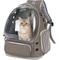 Show in main carousel: Niubya Space Capsule Astronaut Carrier Backpack for Small Puppies & Cats, Brown slide 1 of 8